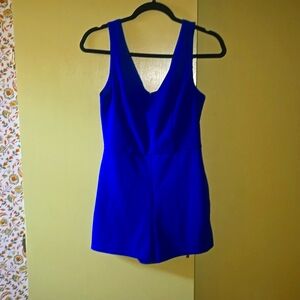 Royal blue romper
